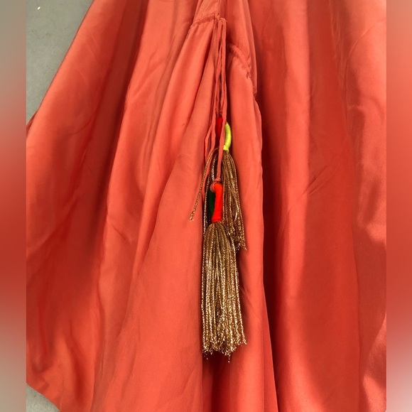 Pure silk Anupamaa maxi dress one size - Picture 5 of 12